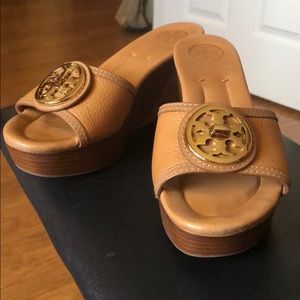 Tory Burch Platform Wedge, Size 7